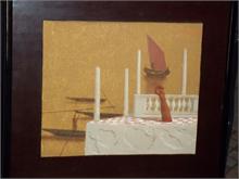 29 Vasil Jordan ulje na lesonitu